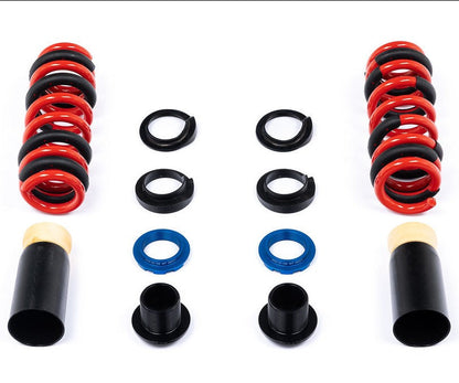 Elevate your driving experience with the BMW M Performance G8X M2 / M3 / M4 Suspension Kit - 31305A2D979. Sourced from realoem BMW, this kit is a testament to the OEM BMW quality you trust. Available at our BMW performance store, it's the perfect upgrade for the Performance M enthusiast seeking superior handling and a tailored ride from their trusted BMW dealer parts provider.