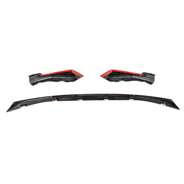 WSTN BMW 'MP' Style 3 Piece Front Splitter In Dry Carbon Fibre (G80/G82/G83)