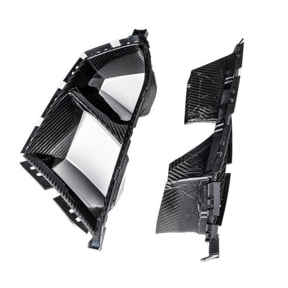 WSTN BMW 'MP' Style Front Air Duct Inlet Set In Dry Carbon Fibre (G80/G82/G83)