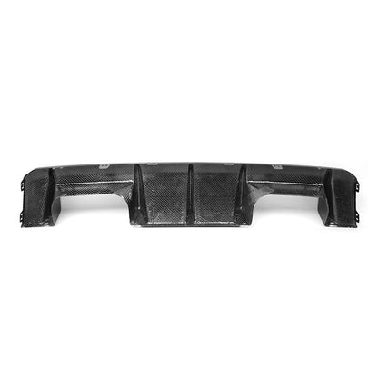 WSTN BMW M3/M4 'V' Style 3 Piece Rear Diffuser In Dry Carbon Fibre (G80/G82)