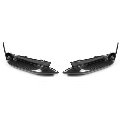 WSTN BMW M3/M4 'V' Style 3 Piece Rear Diffuser In Dry Carbon Fibre (G80/G82)