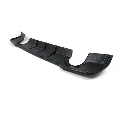 WSTN BMW 335i Large Dual Single Exit Rear Carbon Fibre Diffuser (E92/E93)