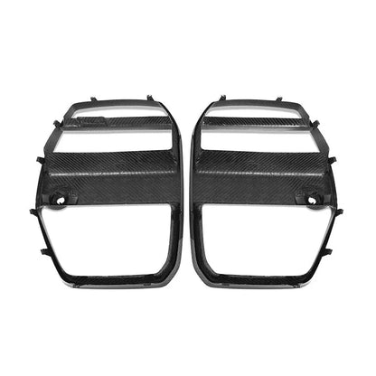 WSTN BMW 'GT3' Style Front Grille Set In Pre-Preg Carbon Fibre (G80/G81/G82/G83)