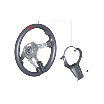 BMW Genuine M Performance Steering Wheel For 1/2/3/4 Series - 32302230188