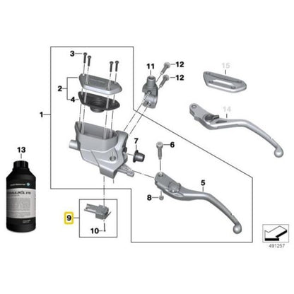 BMW Genuine Micro Switch For Clutch Control Assembly - 32728537608