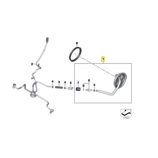 BMW Motorrad Genuine Fuel Supply For K25 R1200 GS - 16117675116