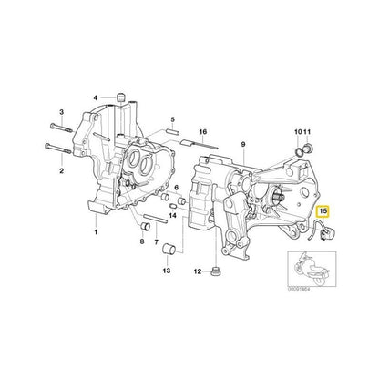 BMW Motorrad Genuine Gear Position Indicator Switch - 23142333154