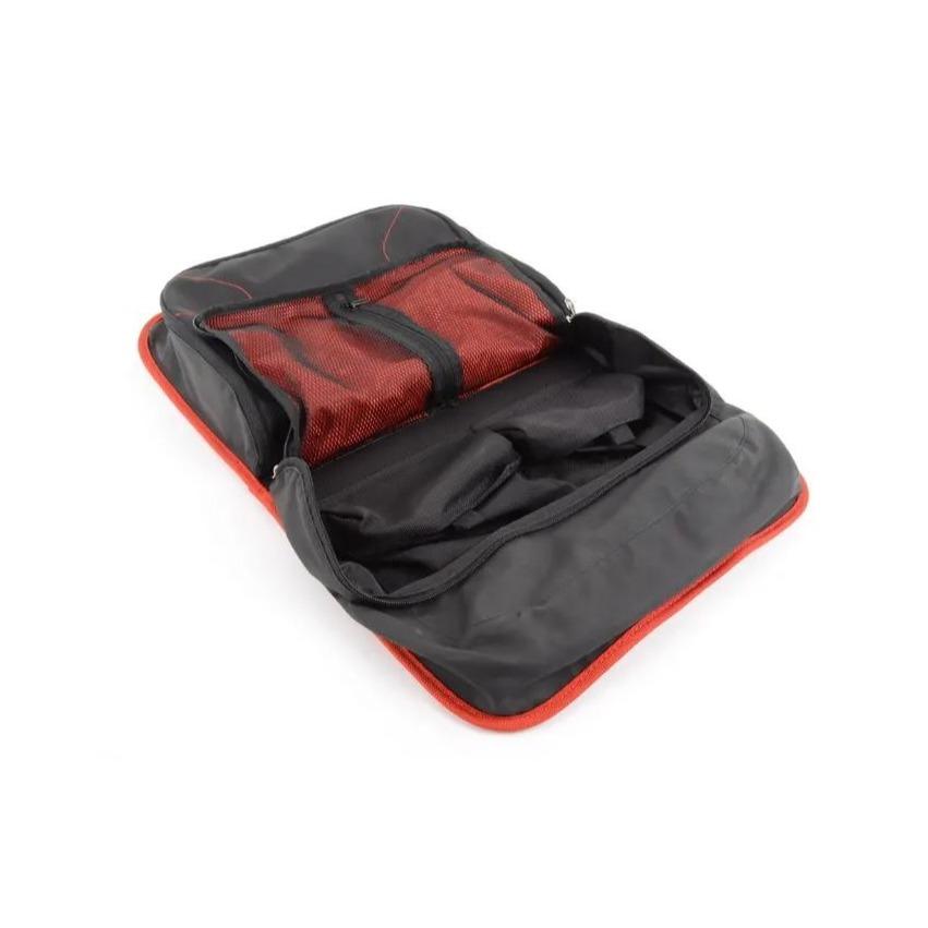 BMW Genuine Backrest Pocket Bag Sport Organiser Red / Black - 52122219889