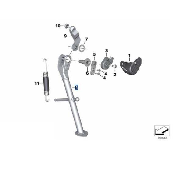 BMW MOTORRAD GS KO2 Side Stand - Auto Classic Parts