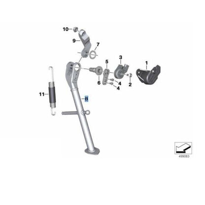 BMW MOTORRAD GS KO2 Side Stand - Auto Classic Parts