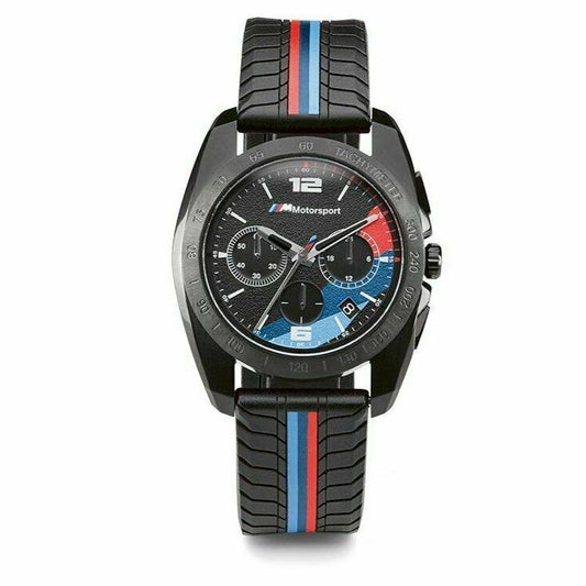 BMW M Motorsport Chronograph Watch Black - Auto Classic Parts