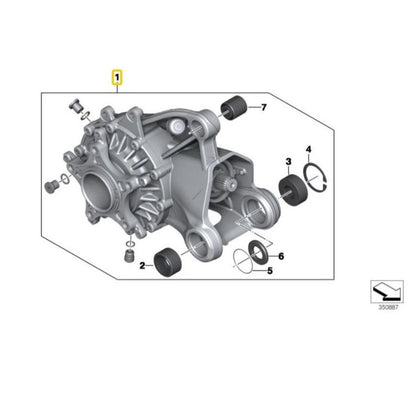 BMW MOTORRAD Genuine Angle Drive/Right Angle Gearbox For R1200GS - 33748394281