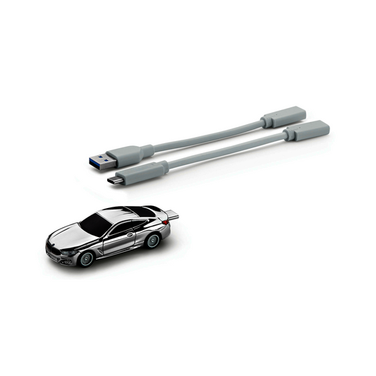 BMW Genuine USB Stick 16GB 8 Series Chrome Car - 80292467713