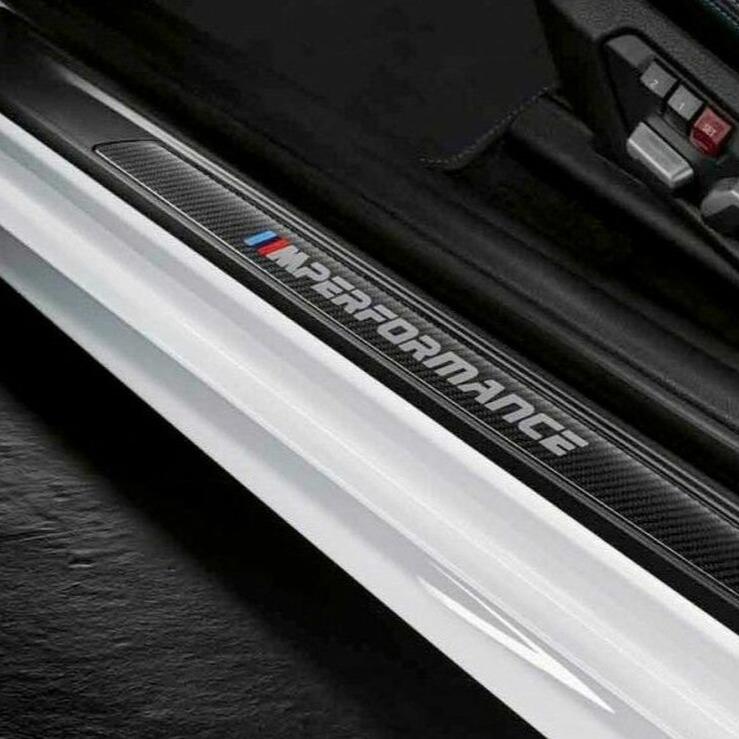 BMW Genuine M Performance Carbon Fibre Door Sill Trims M2 - 51472457829