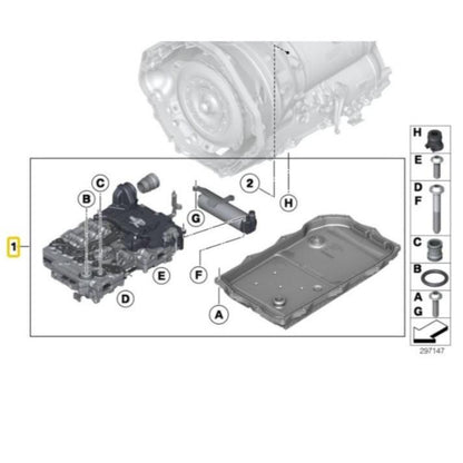 BMW Genuine Exchange Repair Kit For Mechatronics - 24345A13182