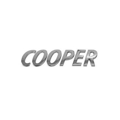 MINI Genuine 'COOPER' Trunk / Boot Badge - 51142755617