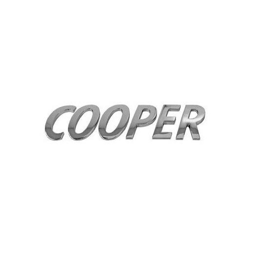 MINI Genuine 'COOPER' Trunk / Boot Badge - 51142755617