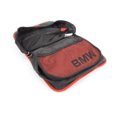 BMW Genuine Backrest Pocket Bag Sport Organiser Red / Black - 52122219889