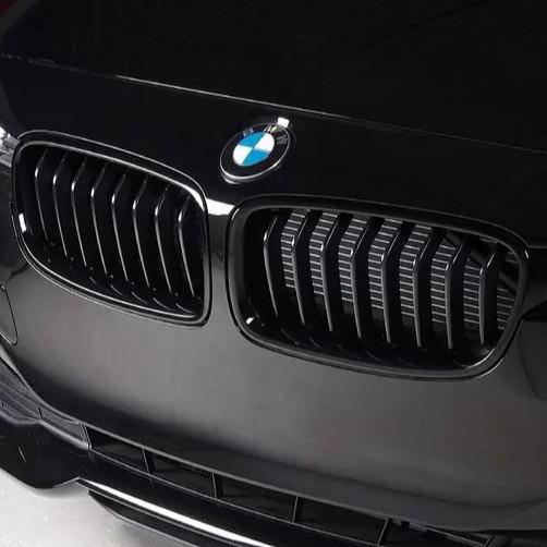 BMW Genuine Gloss Black Kidney Grilles For 3 Series F30 /F31 - 51712240775