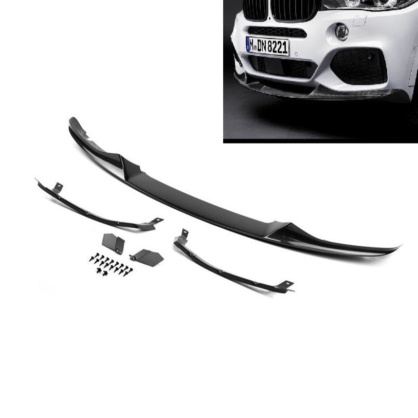 BMW Genuine Carbon Fibre Front Splitter For X5 F15 - 51192334549